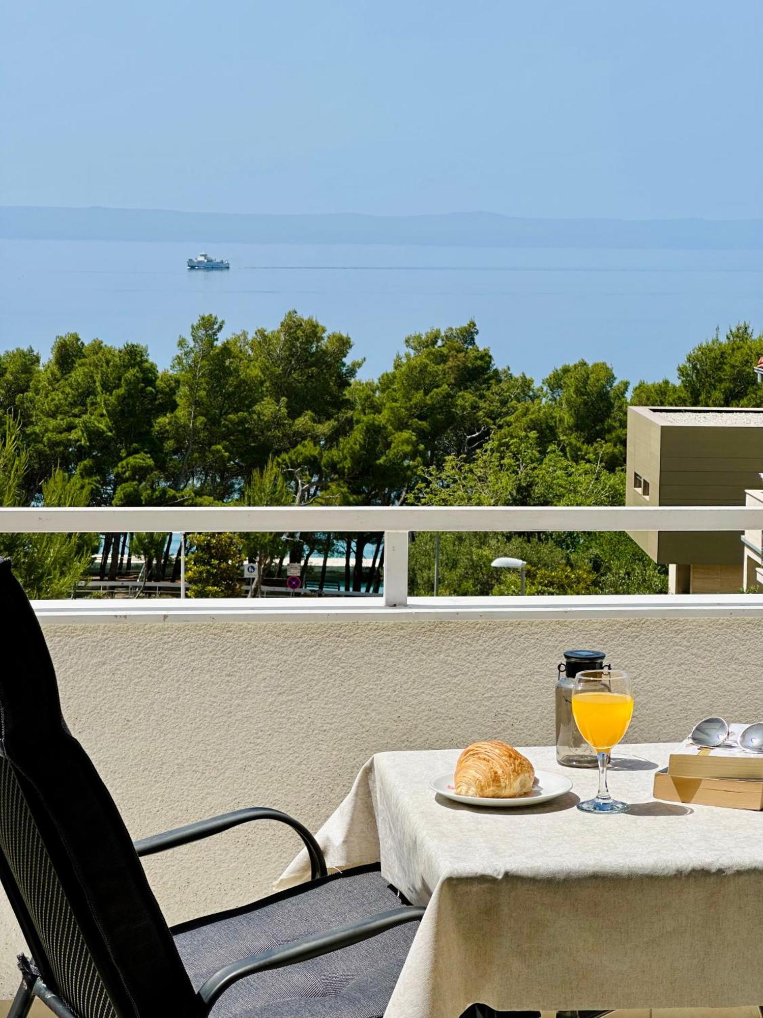 Penthouse Studio With Sea View Makarska Luaran gambar